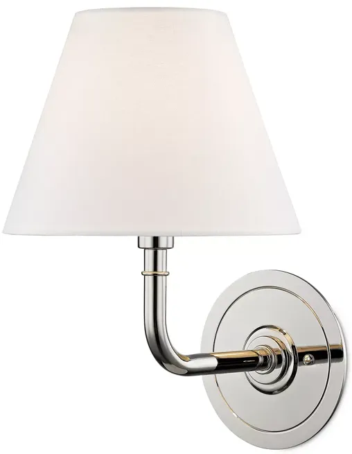 Hudson Valley Lighting Signature No.1 by Mark D. Sikes - 1 Light Wall Sconce