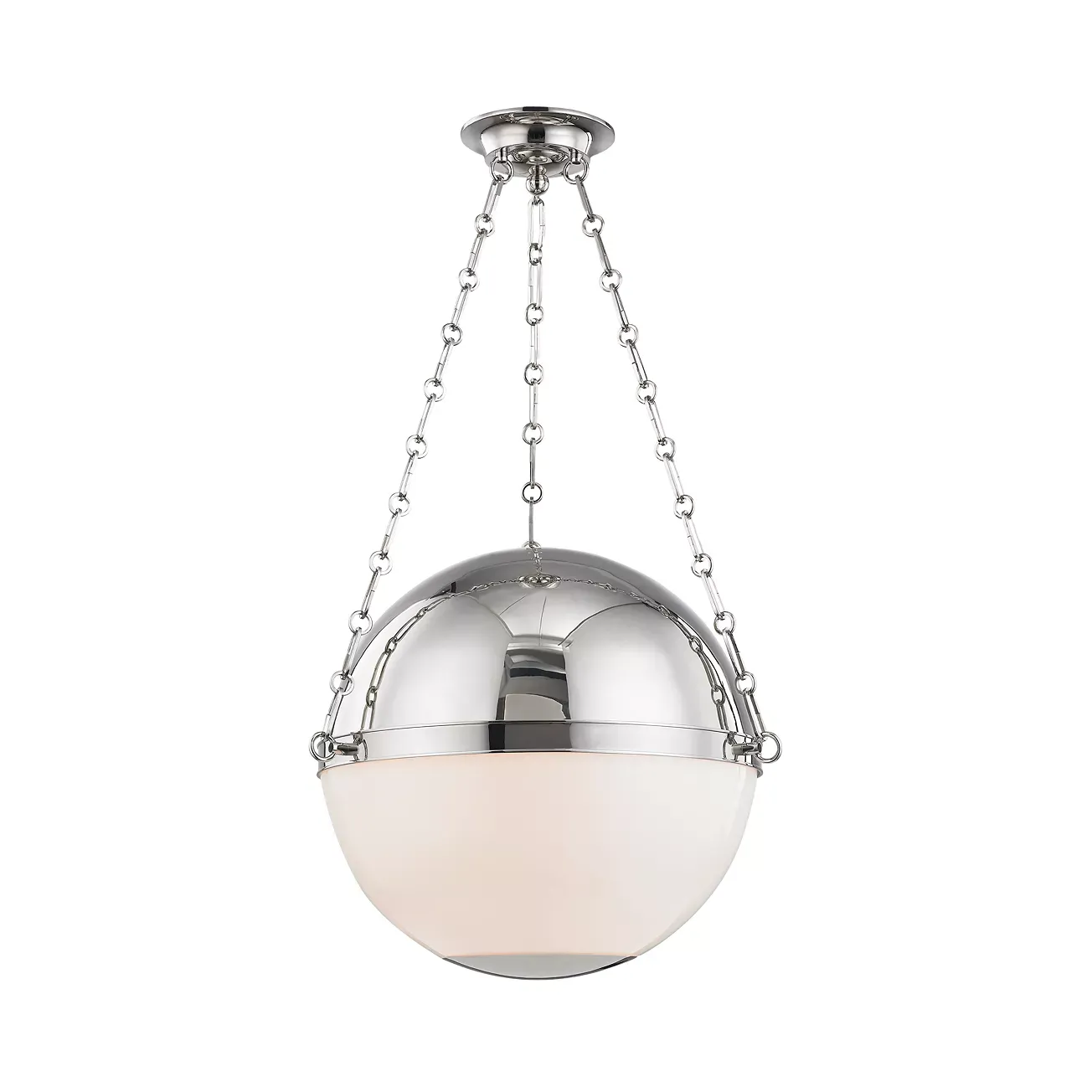 Hudson Valley Sphere No.2 by Mark D. Sikes Large Pendant