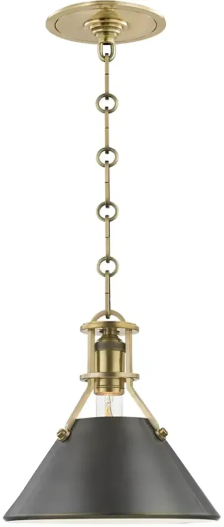 Hudson Valley Lighting Metal No.2 by Mark D. Sikes 1 Light Small Pendant