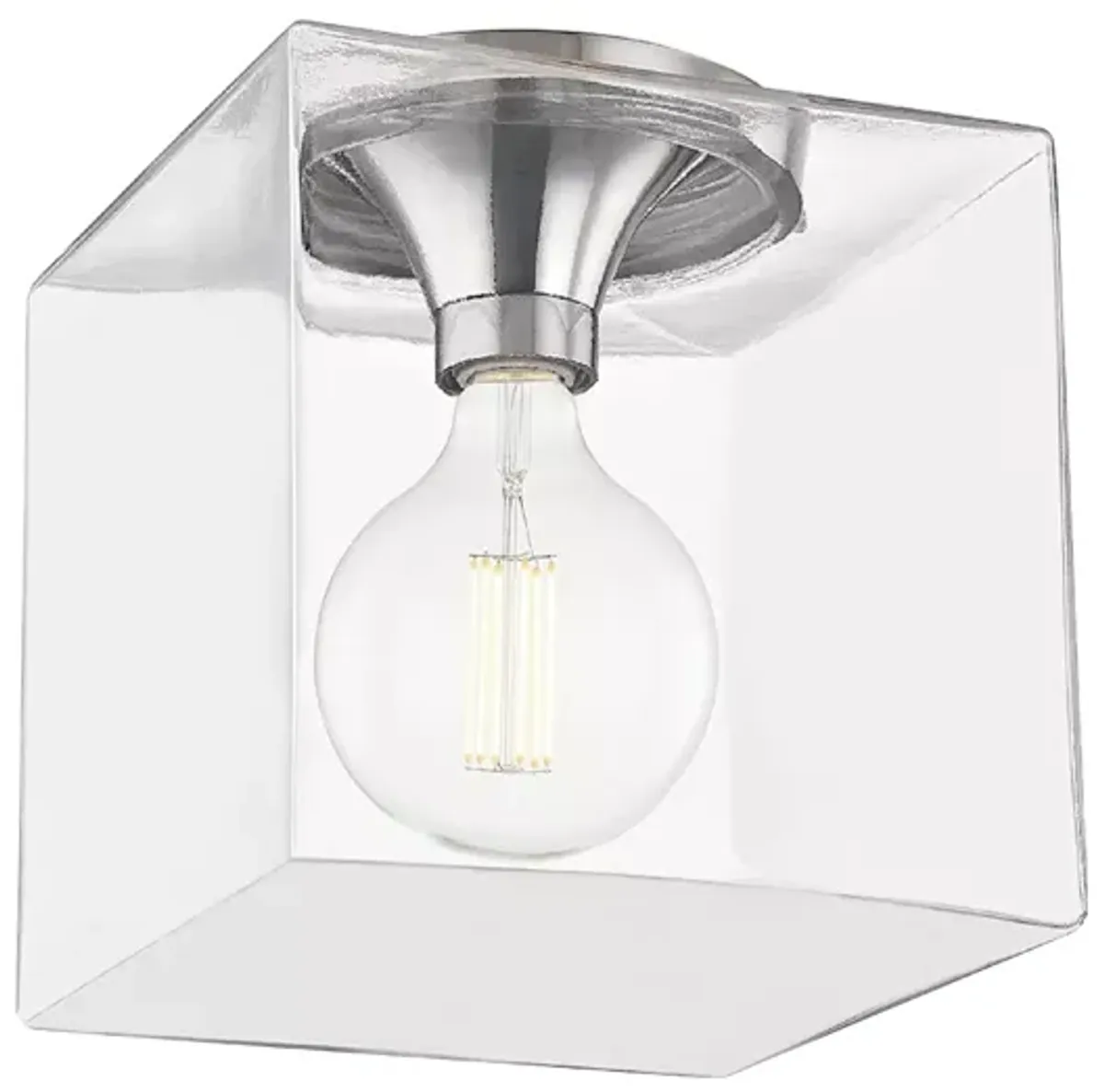 Mitzi Grace Large Square Flush Mount 