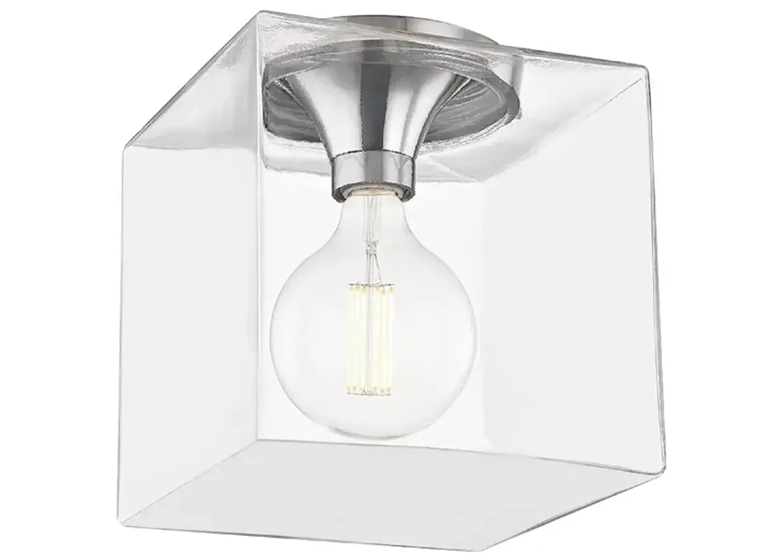 Mitzi Grace Large Square Flush Mount 