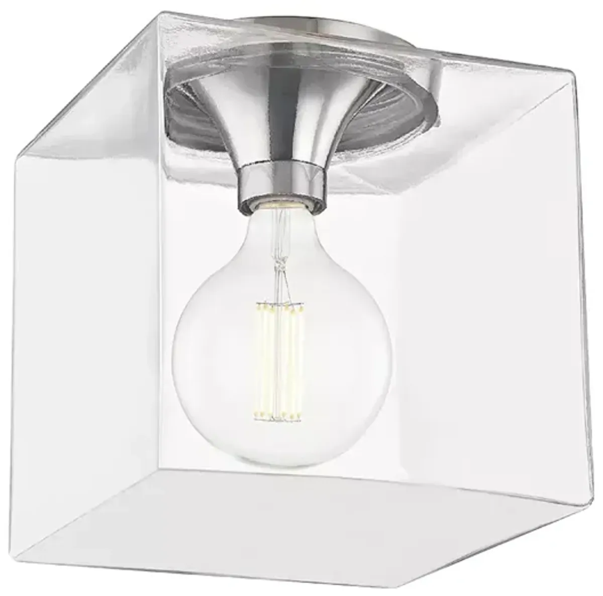 Mitzi Grace Large Square Flush Mount 