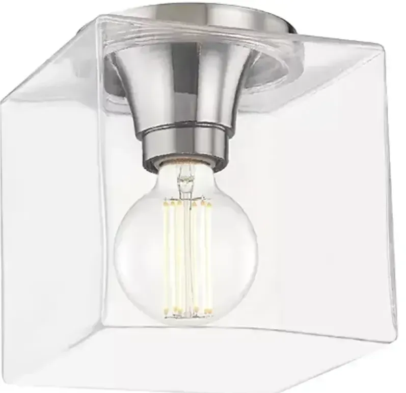 Mitzi Grace Small Square Flush Mount 