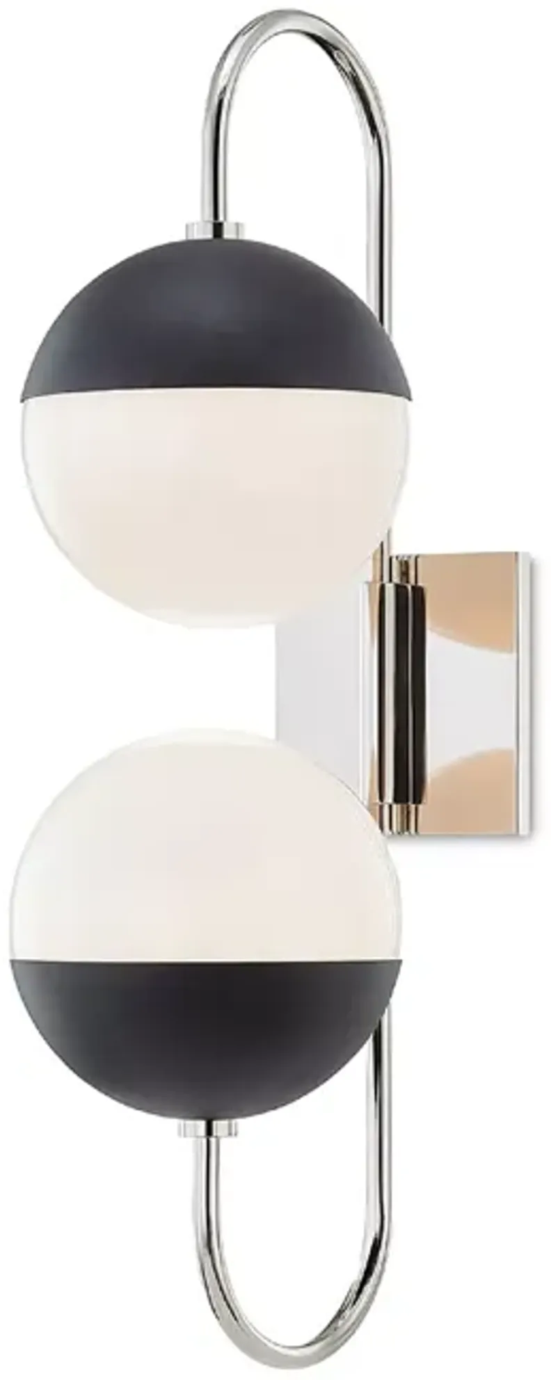 Mitzi Renee 2-Light Curved Wall Sconce 