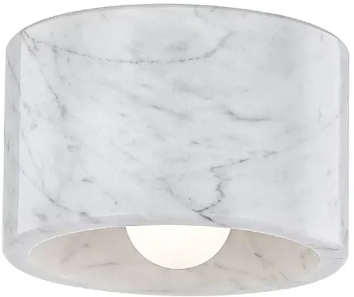 Hudson Valley Lighting Loris Flush Marble Mount/Wall Sconce 