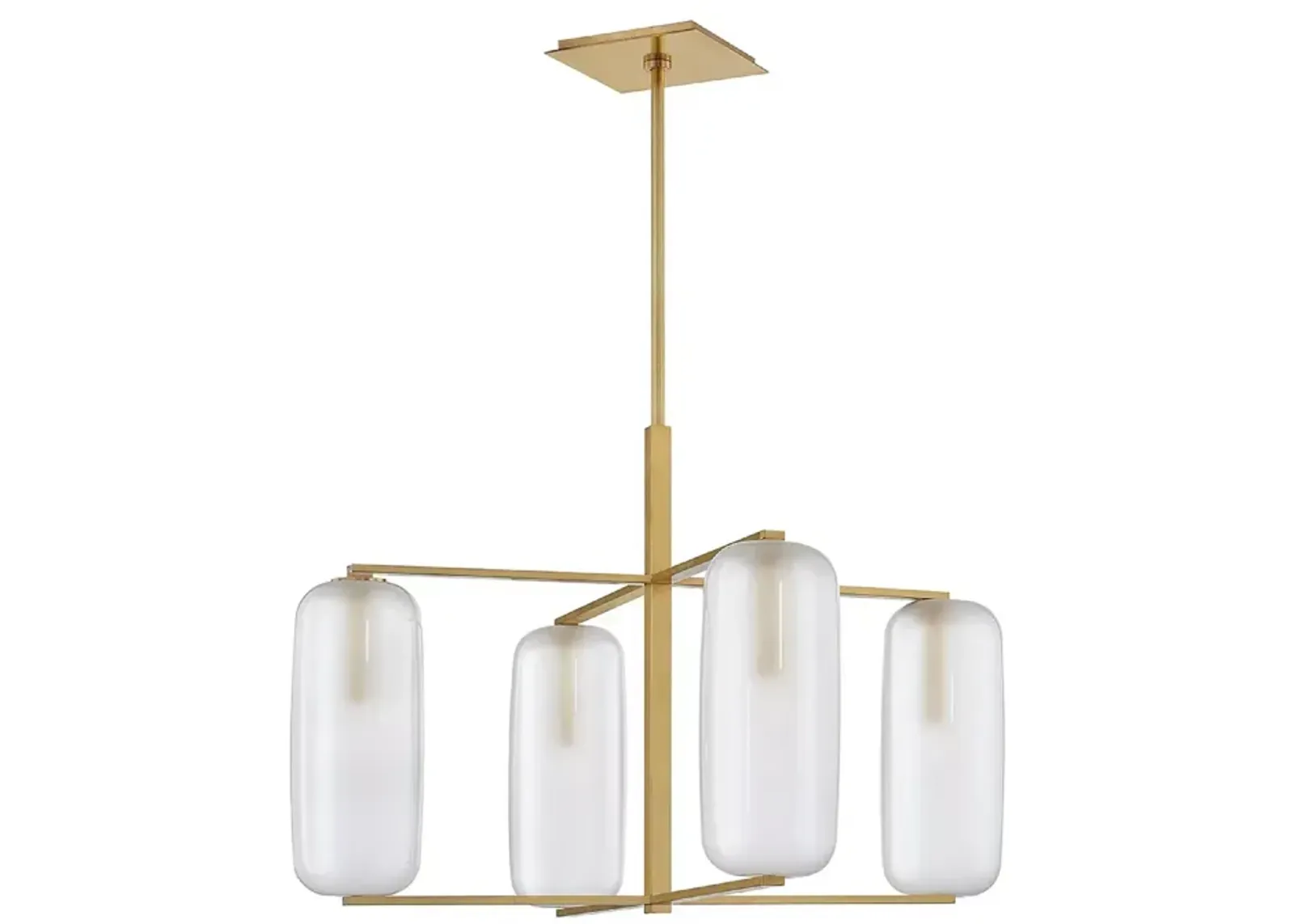 Hudson Valley Lighting Pebble 4 Light Chandelier 