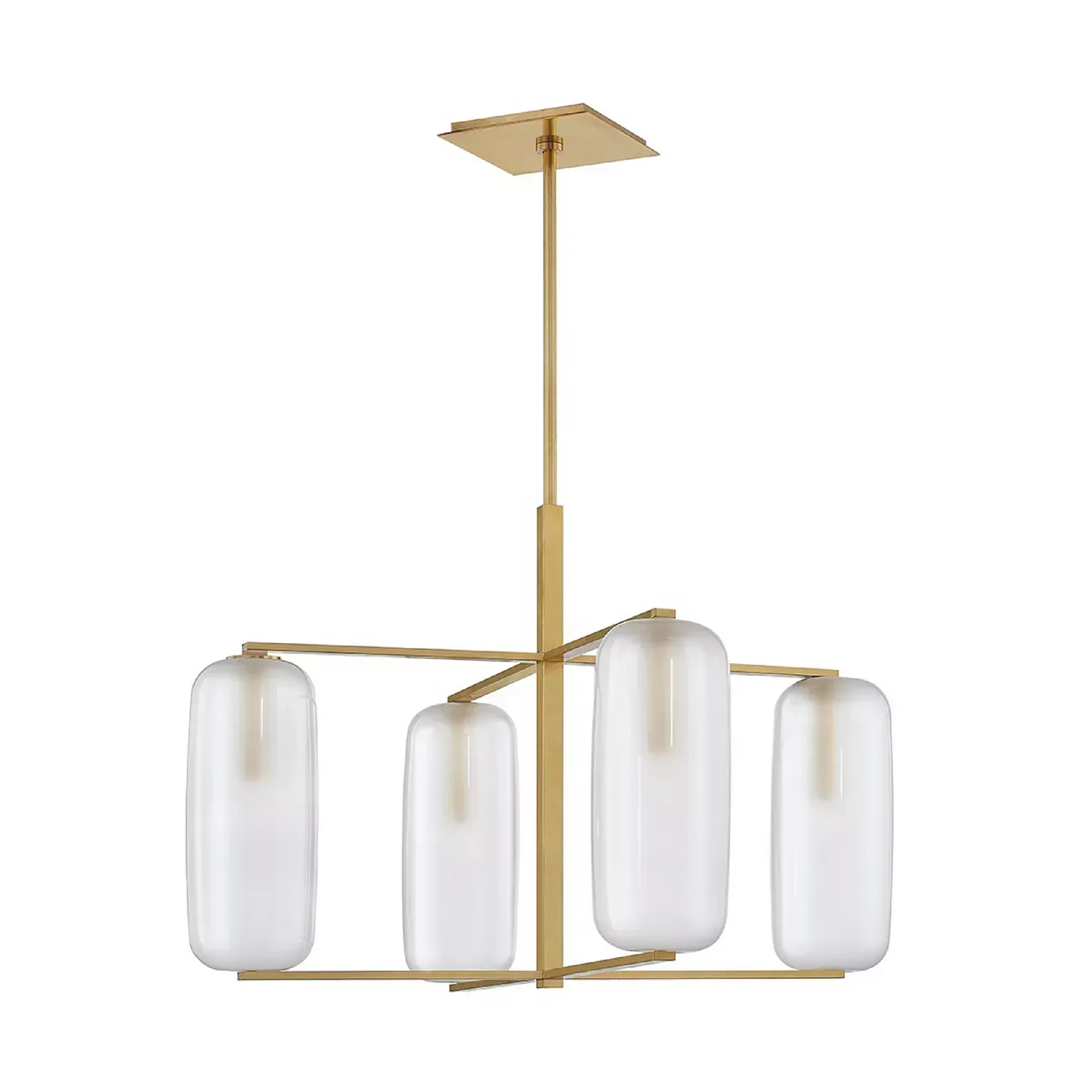 Hudson Valley Lighting Pebble 4 Light Chandelier 