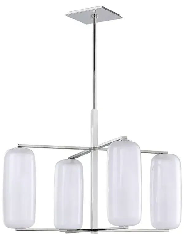 Hudson Valley Lighting Pebble 4 Light Chandelier 