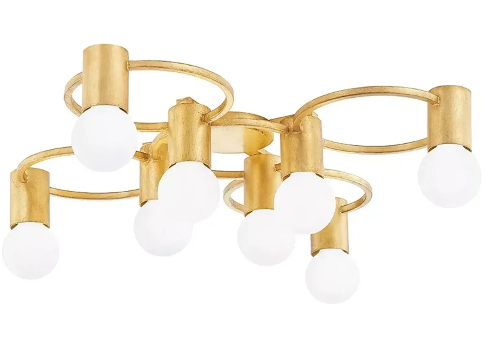 Mitzi Hope 8 Light Semi Flush Ceiling Light