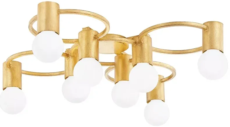 Mitzi Hope 8 Light Semi Flush Ceiling Light