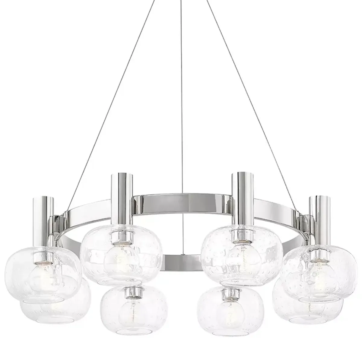 Mitzi Harlow 8 Light Chandelier 