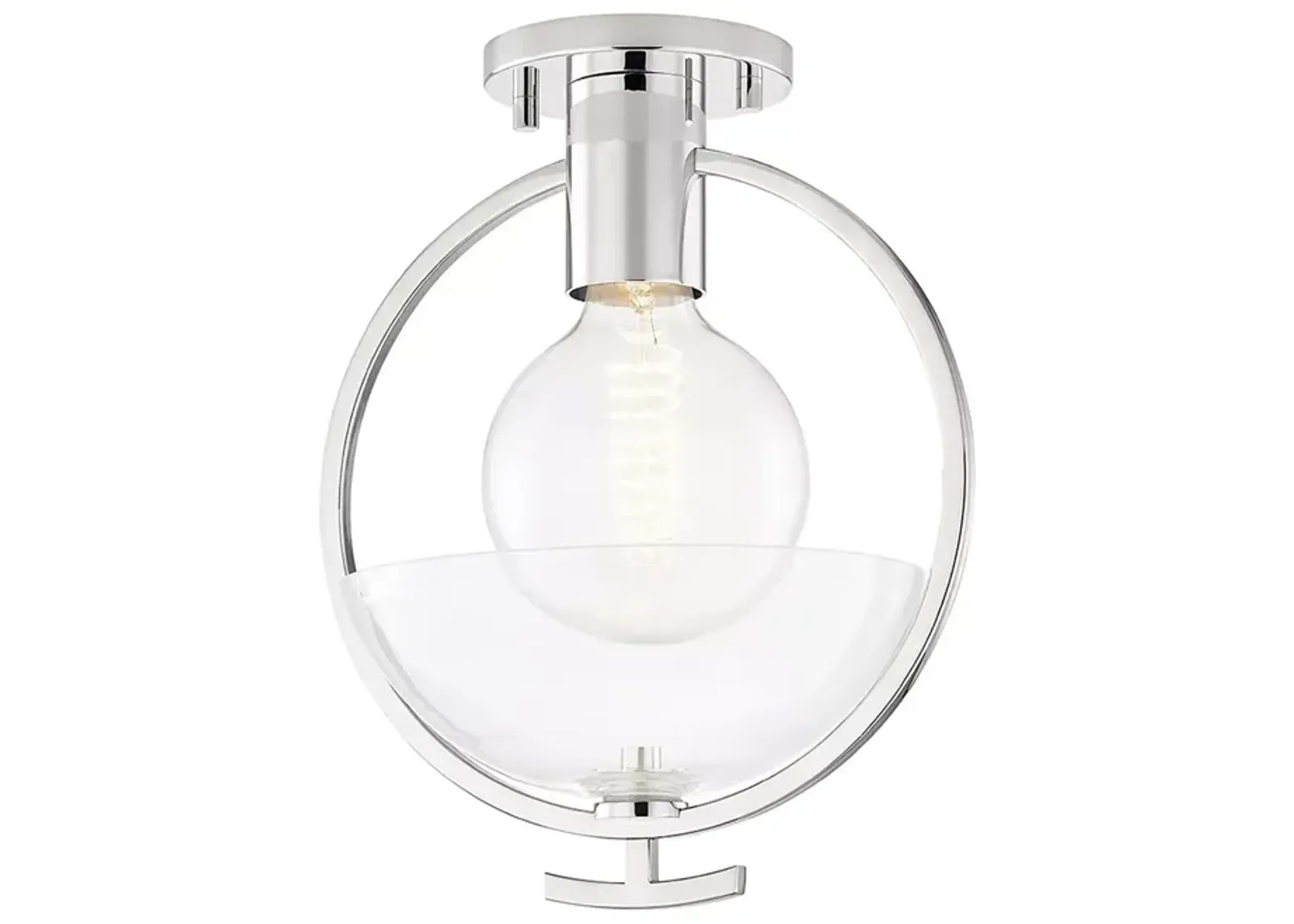 Mitzi Ringo 1 Light Semi Flush Mount