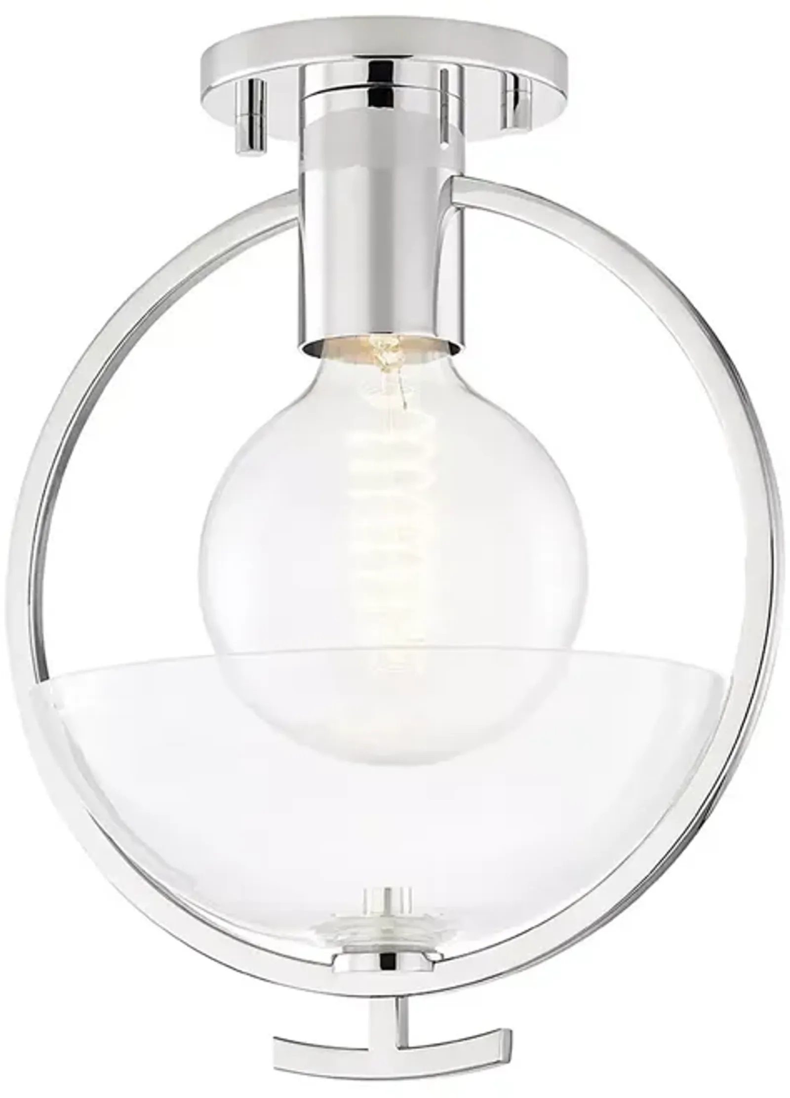 Mitzi Ringo 1 Light Semi Flush Mount