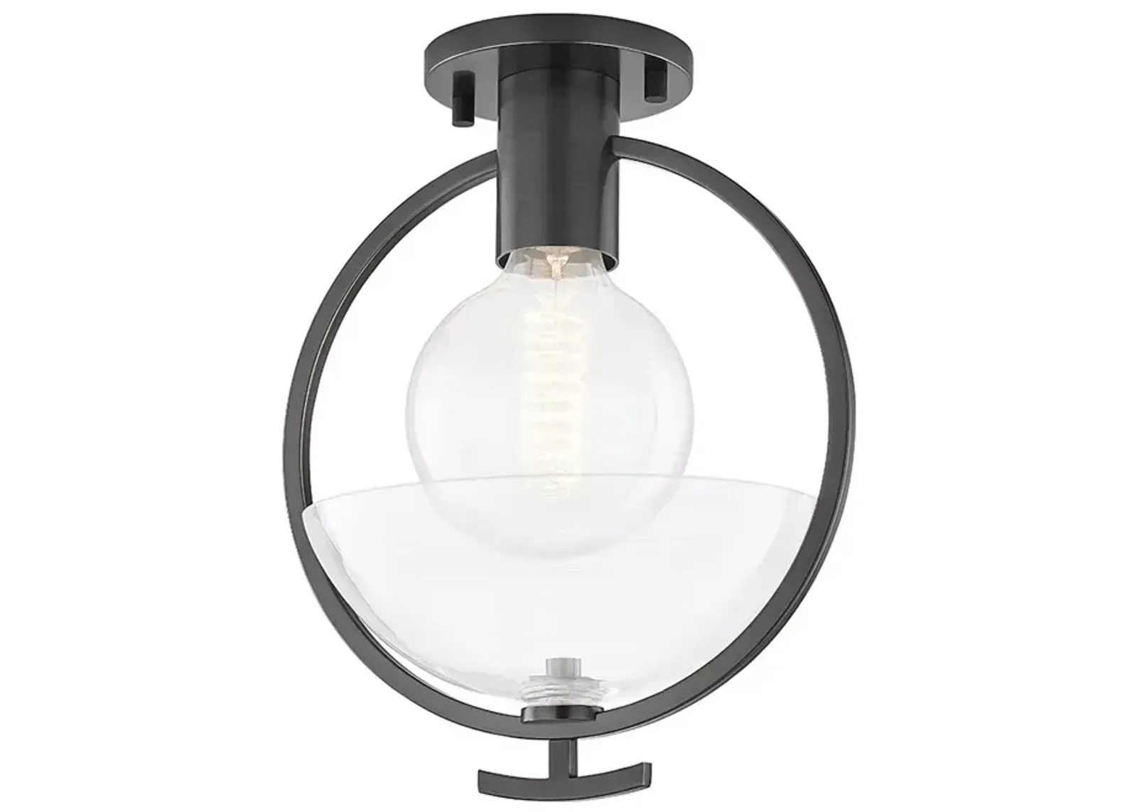 Mitzi Ringo 1 Light Semi Flush Mount