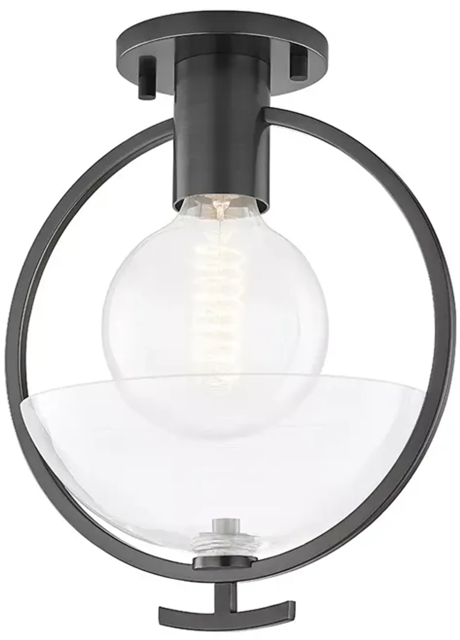 Mitzi Ringo 1 Light Semi Flush Mount