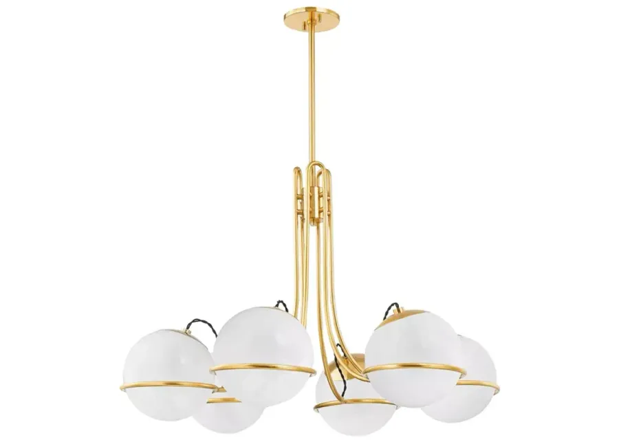 Hudson Valley Hingham Six Light Chandelier