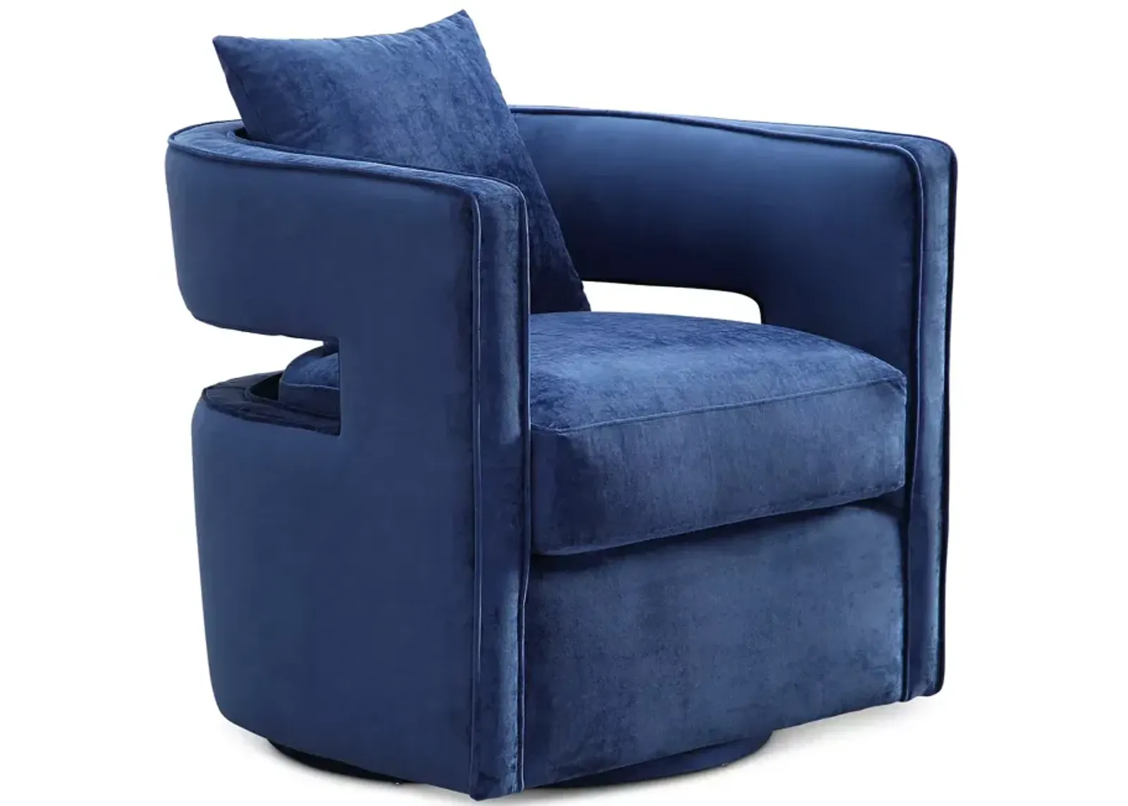 TOV Furniture Kennedy Velvet Swivel Chair