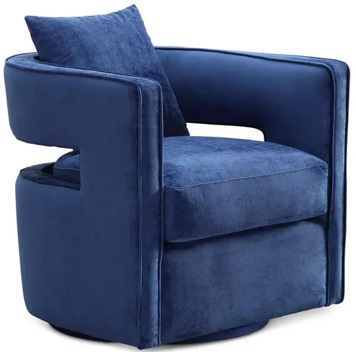 TOV Furniture Kennedy Velvet Swivel Chair