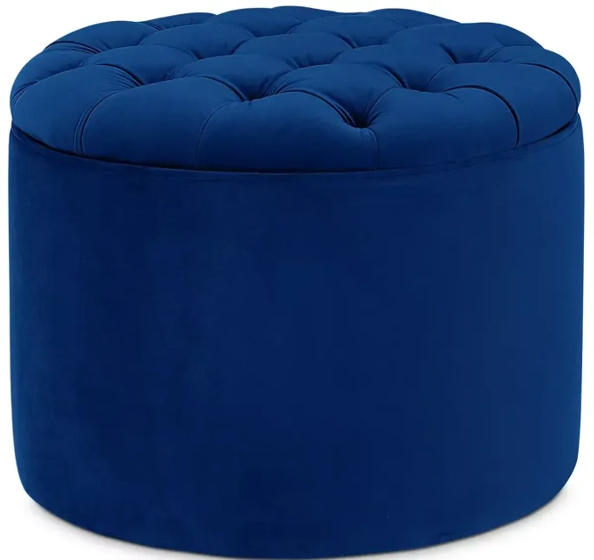 TOV Furniture Queen Velvet Storage Ottoman