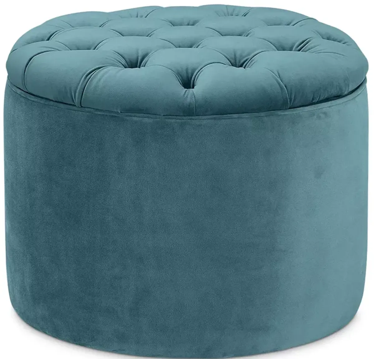 TOV Furniture Queen Velvet Storage Ottoman