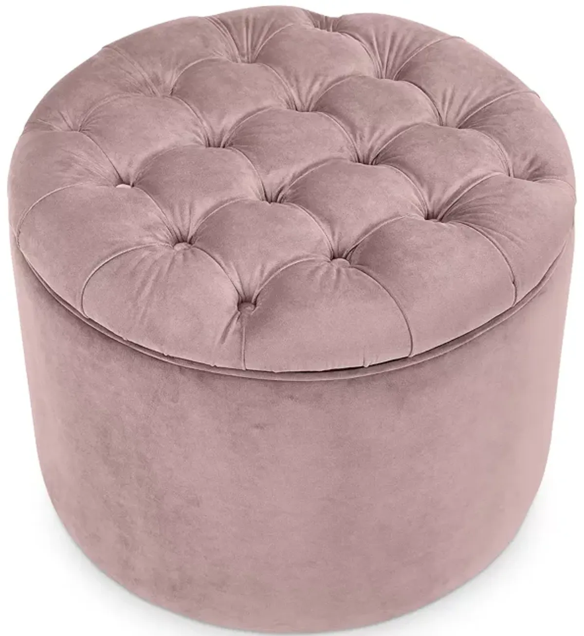 TOV Furniture Queen Velvet Storage Ottoman