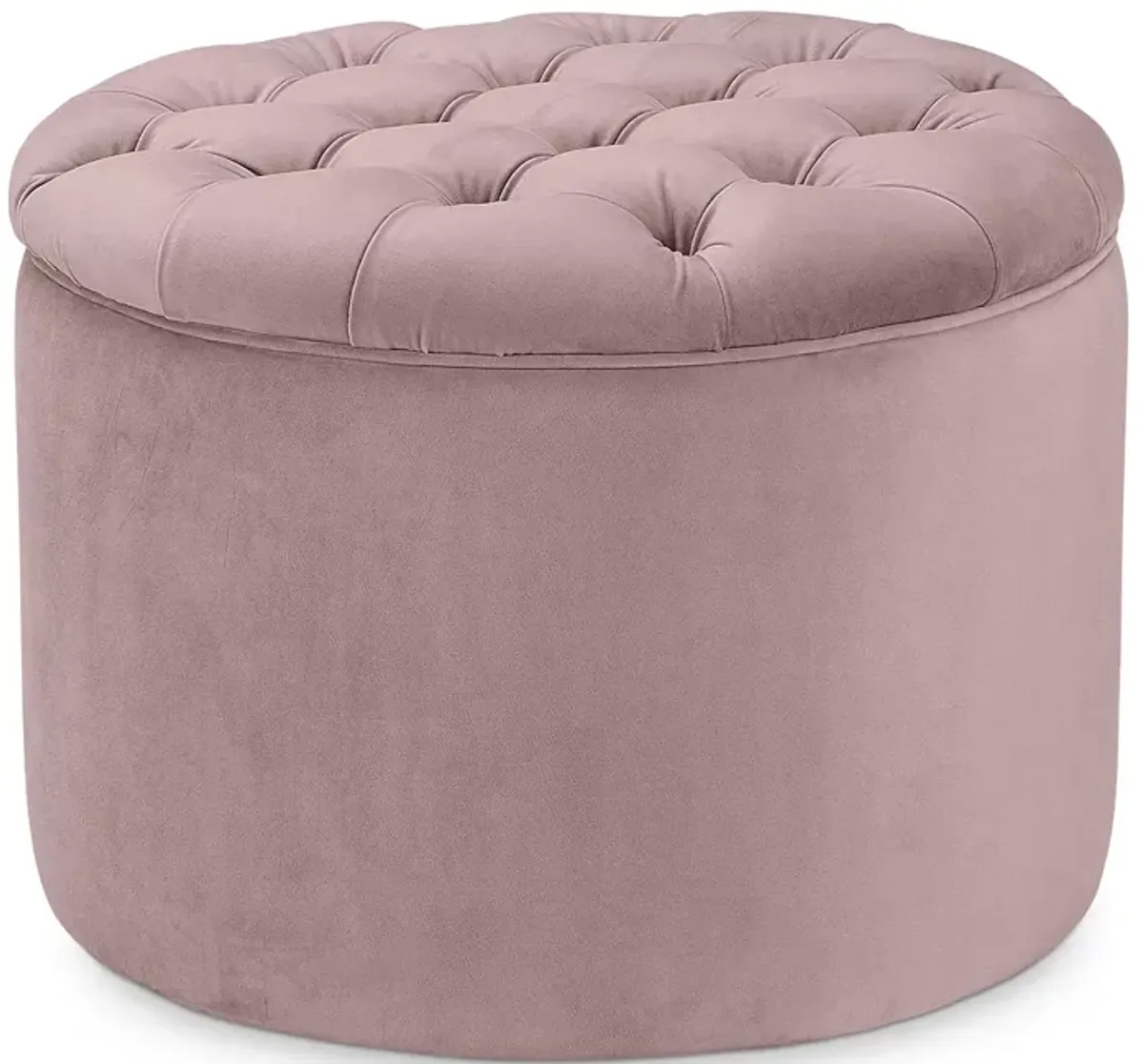 TOV Furniture Queen Velvet Storage Ottoman