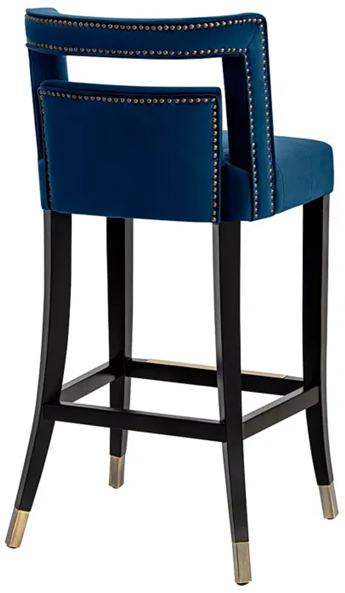 TOV Furniture Hart Velvet Counter Stool