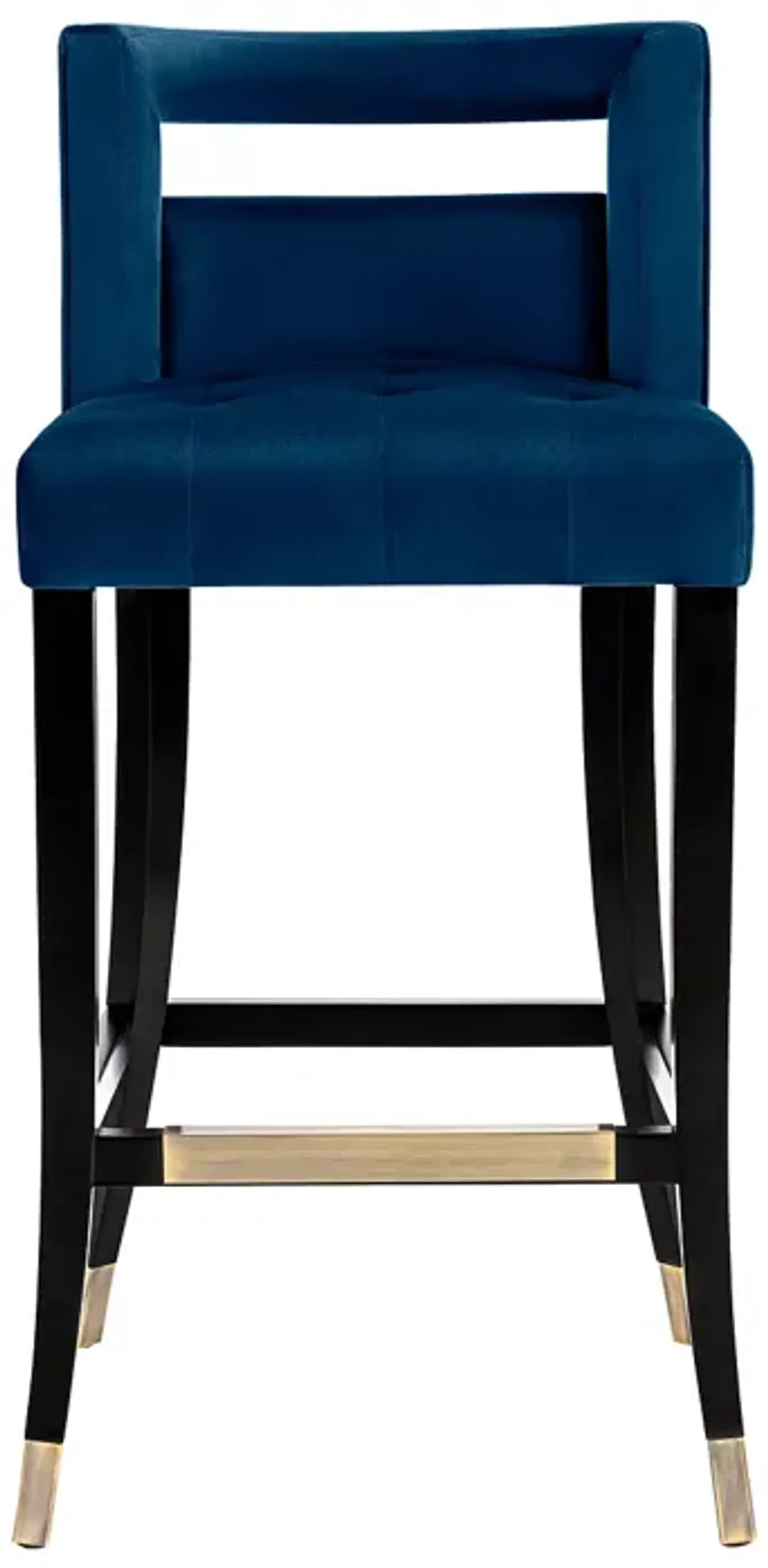 TOV Furniture Hart Velvet Counter Stool