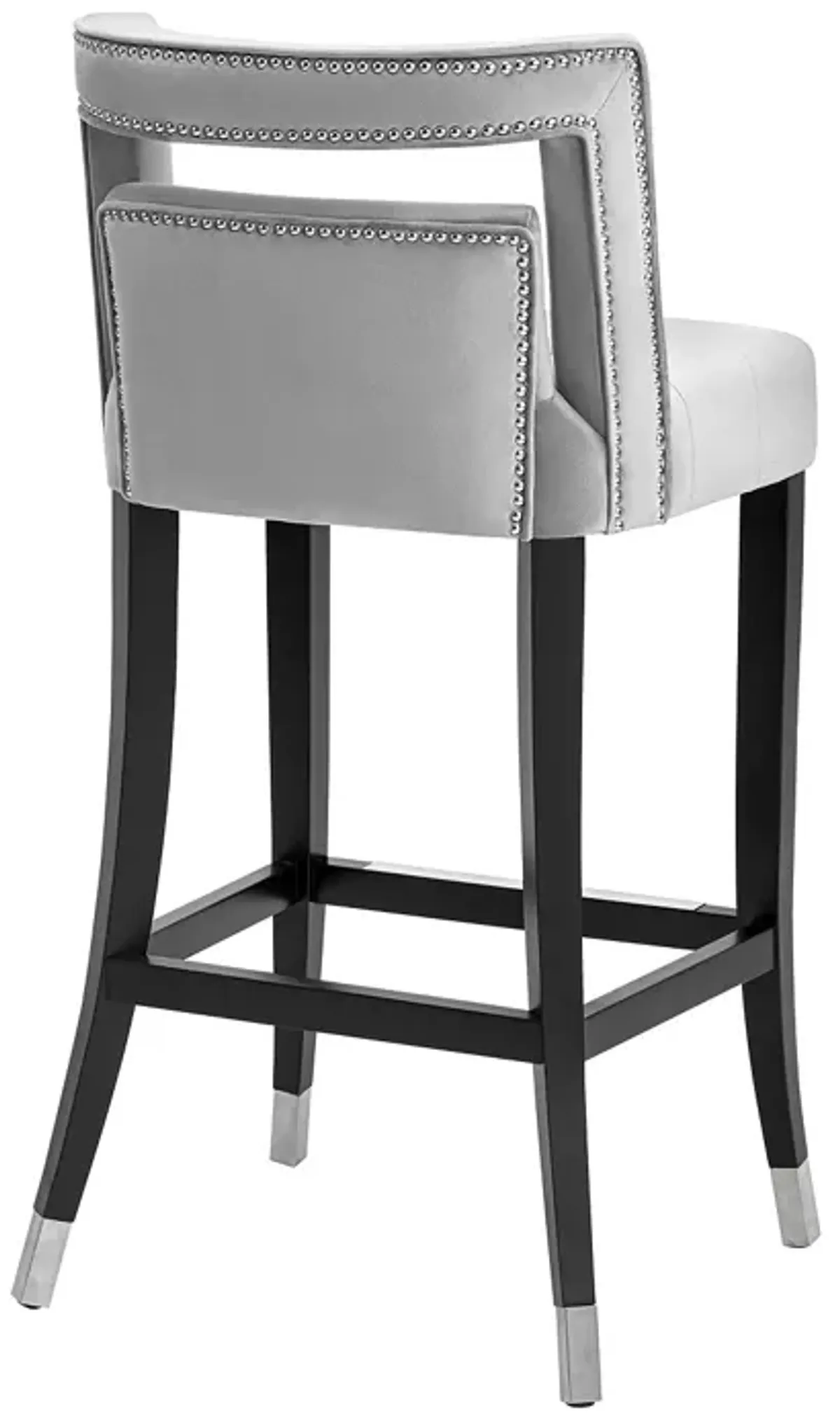 TOV Furniture Hart Velvet Counter Stool