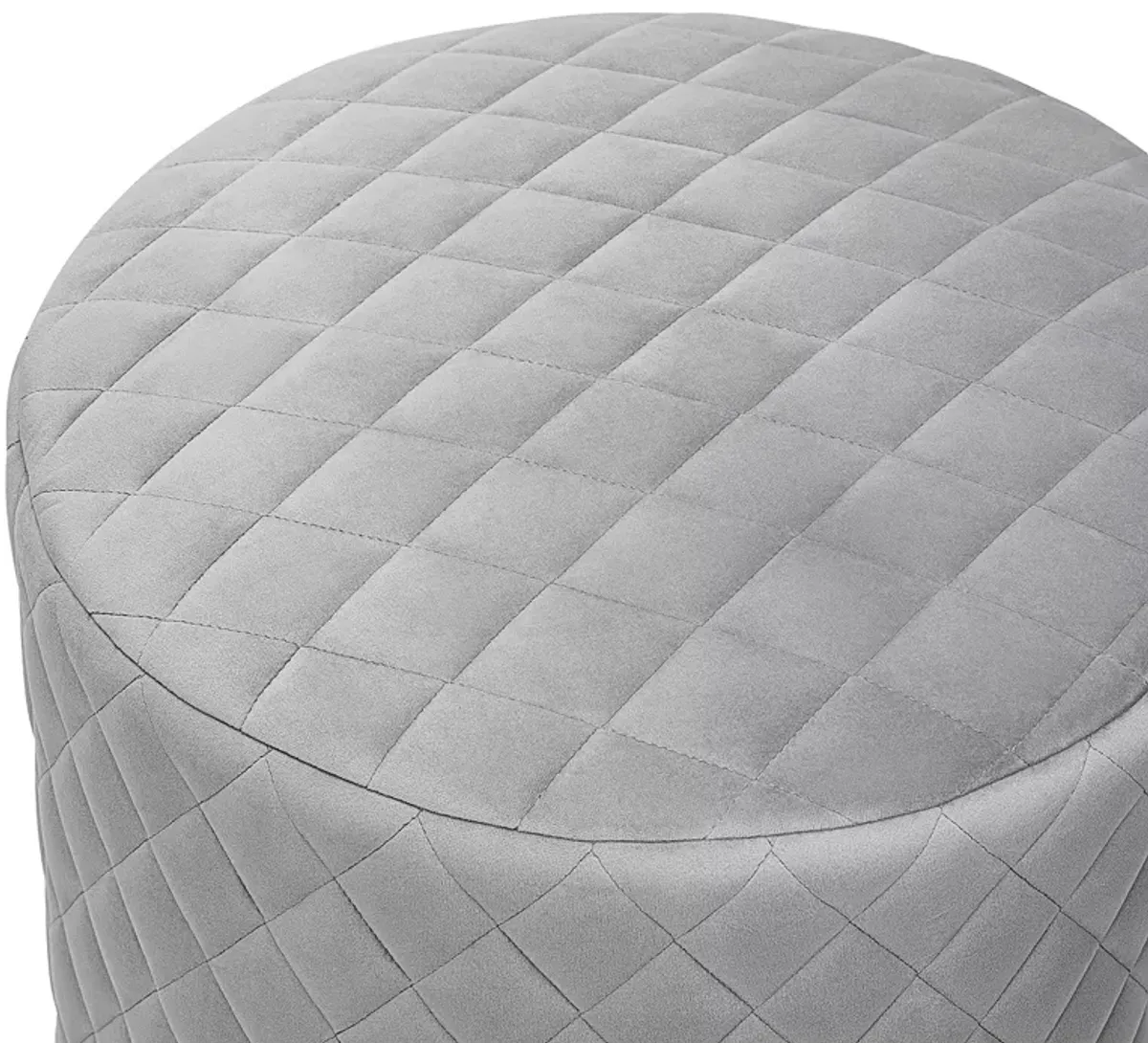 TOV Furniture Abir Velvet Ottoman