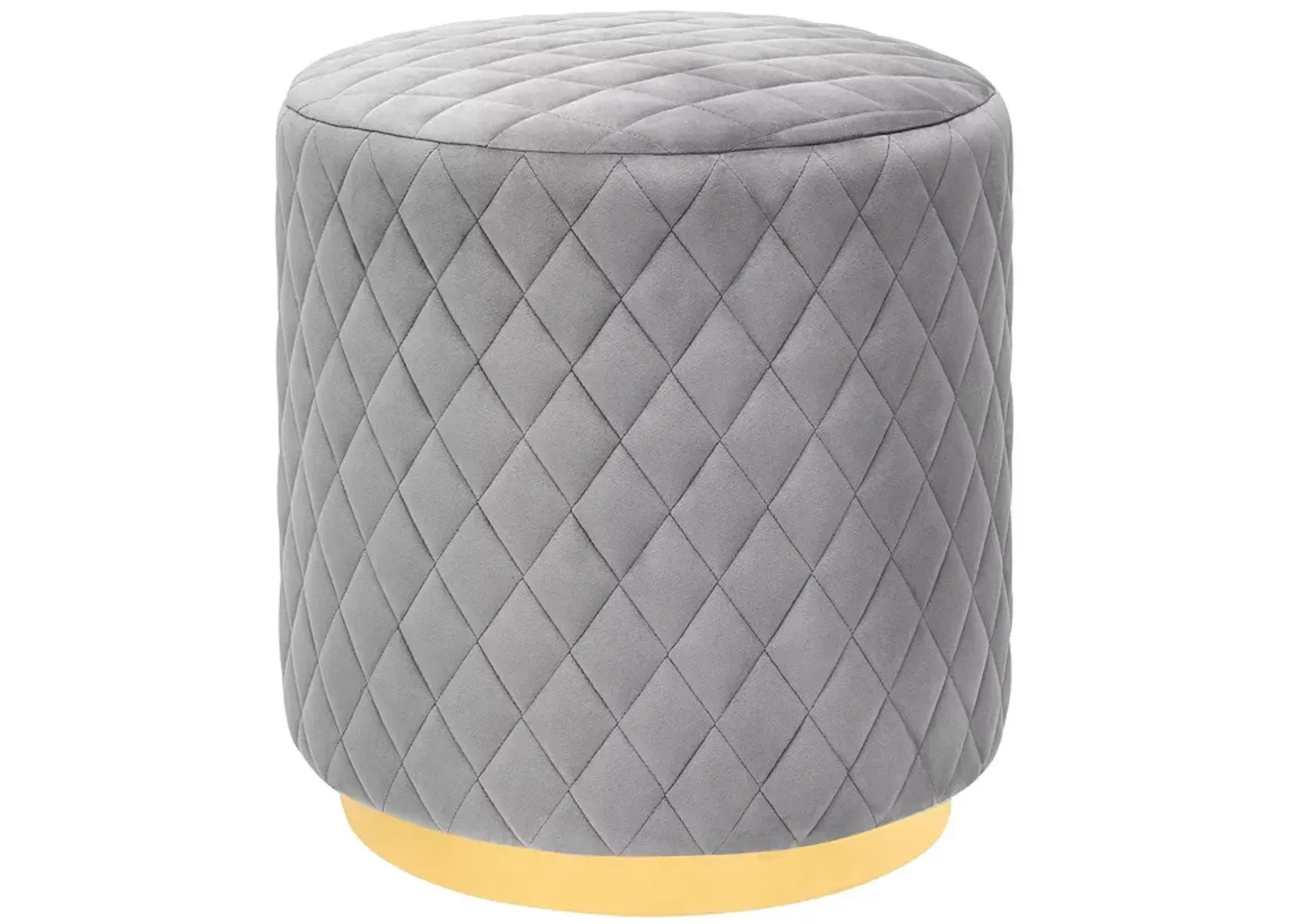 TOV Furniture Abir Velvet Ottoman