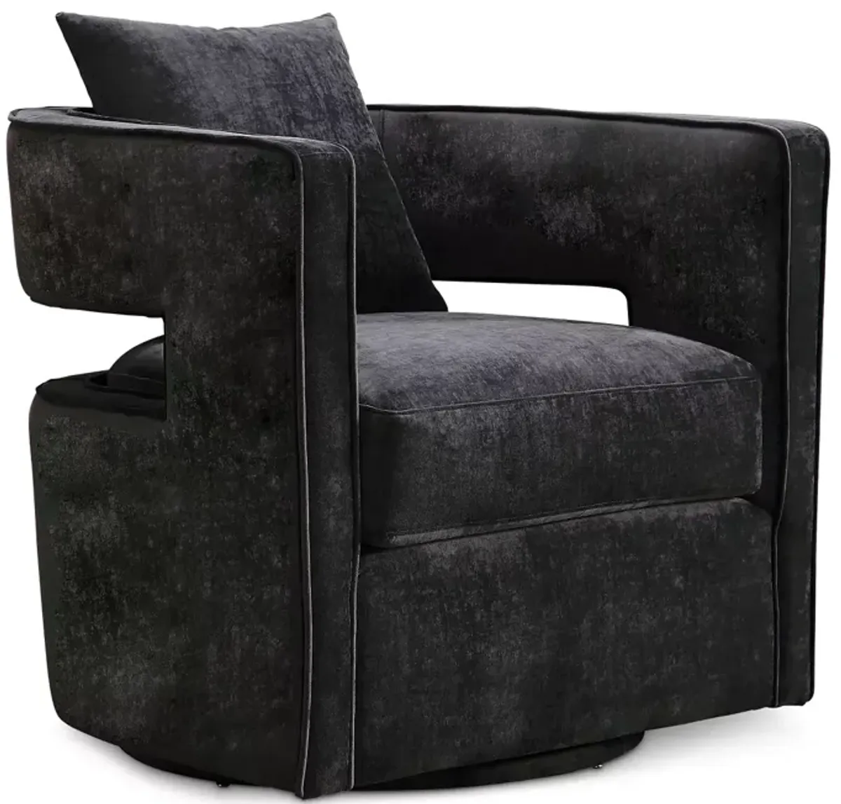 TOV Furniture Kennedy Velvet Swivel Chair