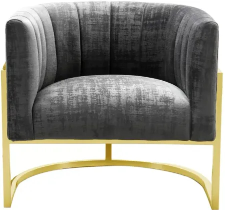 TOV Furniture Magnolia Slub Velvet Chair