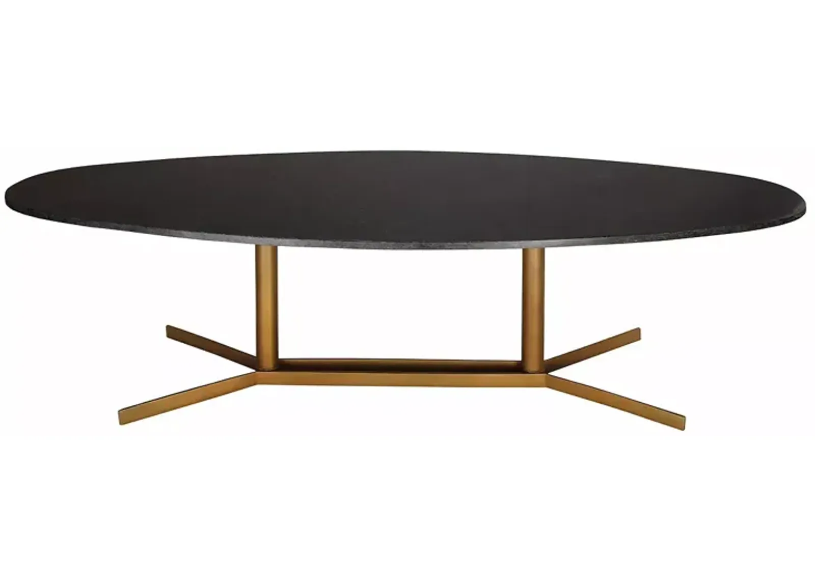 TOV Furniture Gemma Black Marble Coffee Table