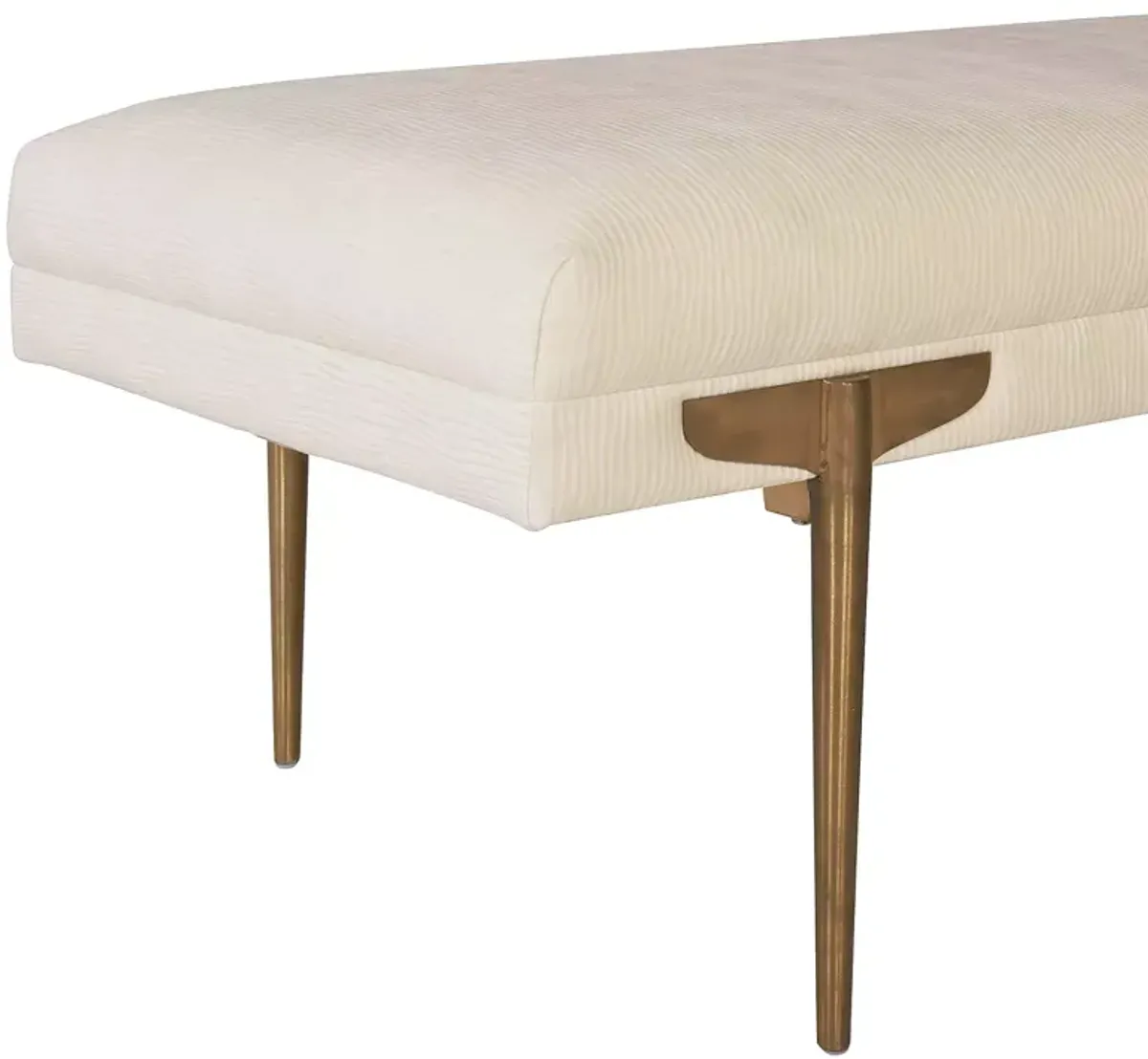 TOV Furniture Brno Velvet Bench