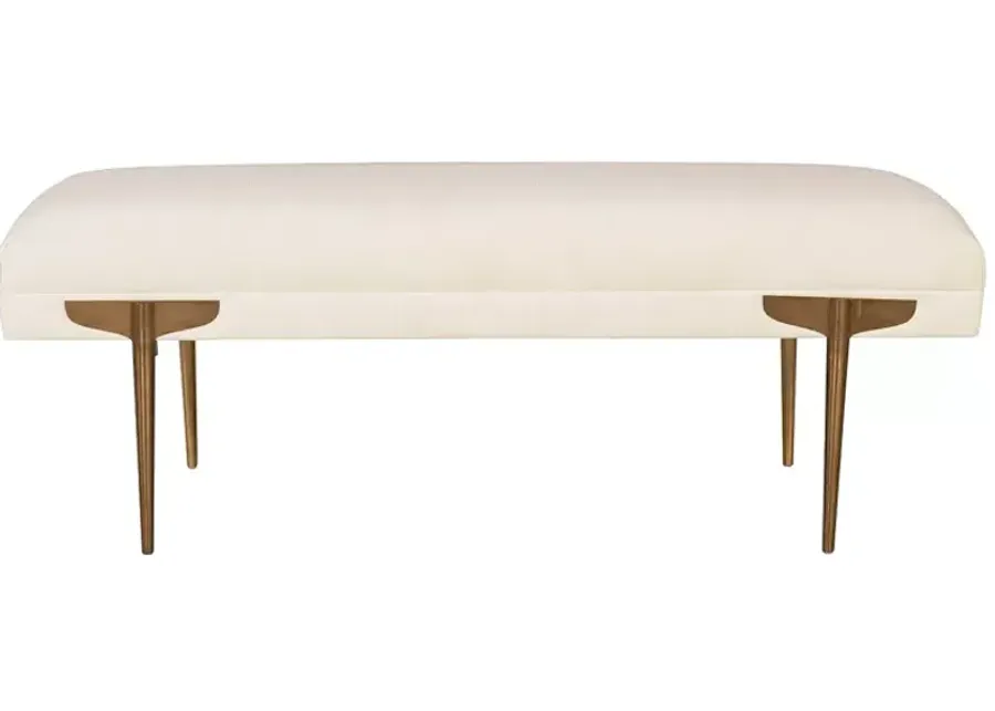 TOV Furniture Brno Velvet Bench