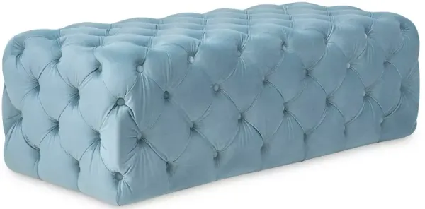 TOV Furniture Kaylee Velvet Ottoman
