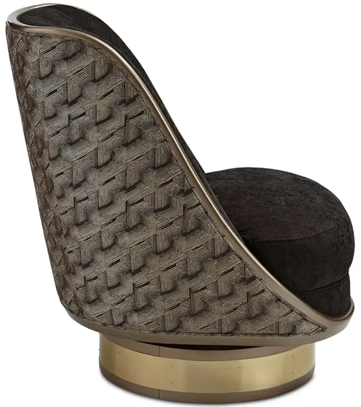 Caracole Go For A Spin Accent Chair