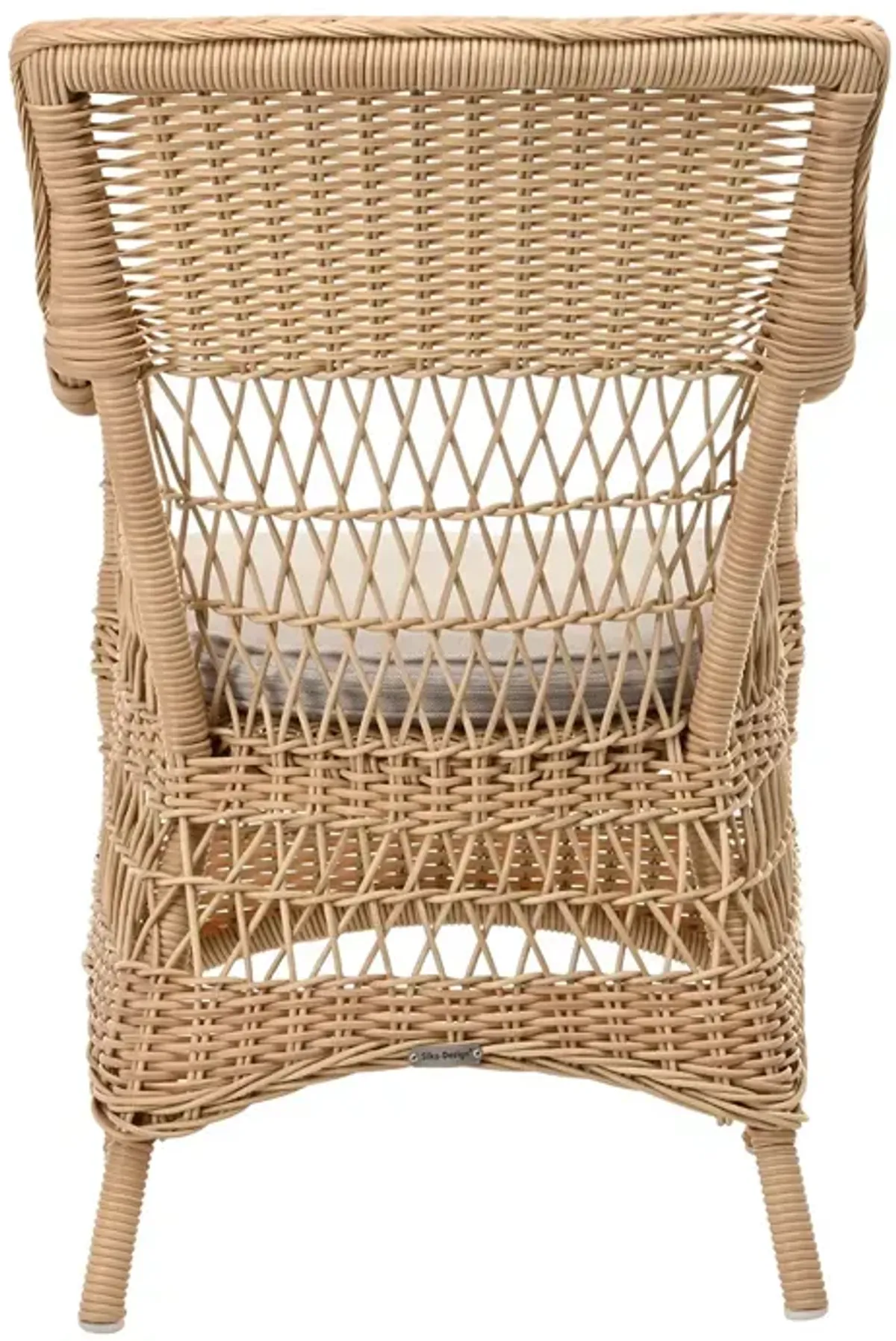 Sika Design Marie Natural Armchair with Seagull Cushion