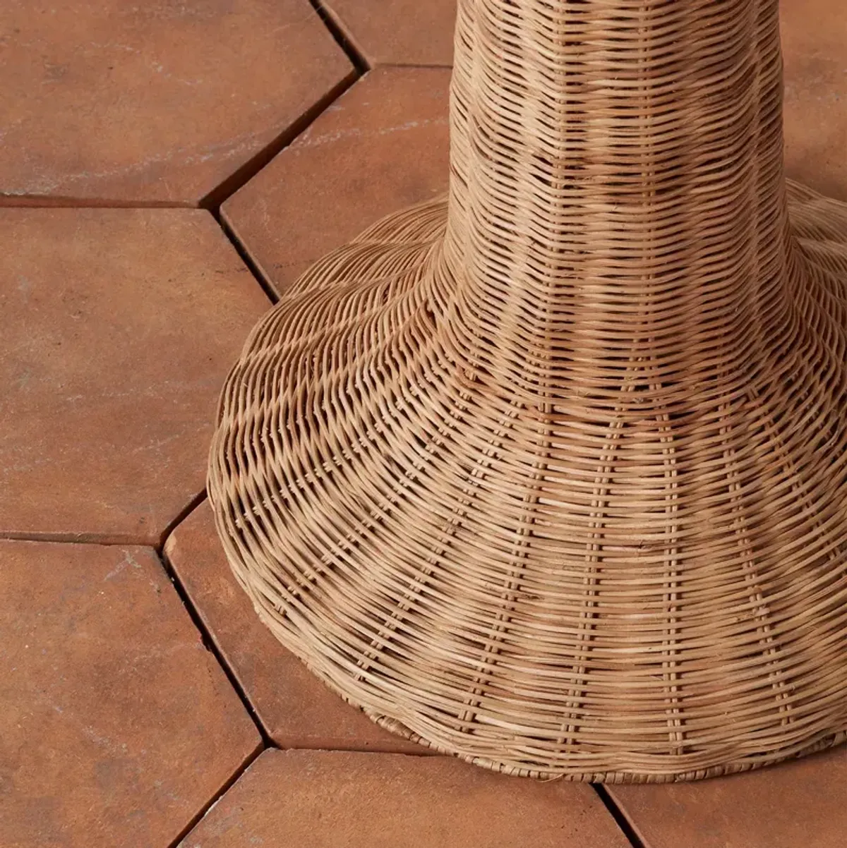 Woven Augusta Floor Lamp