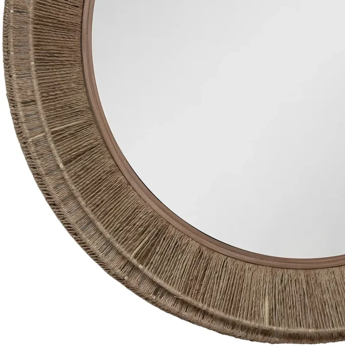 Woven Collins Large Jute Mirror