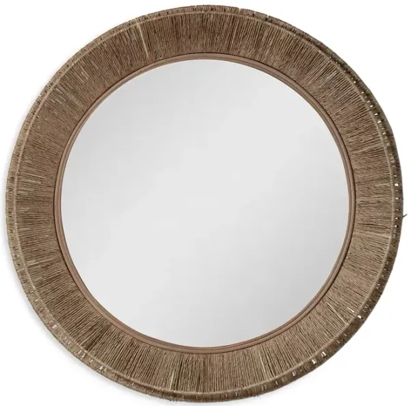 Woven Collins Large Jute Mirror