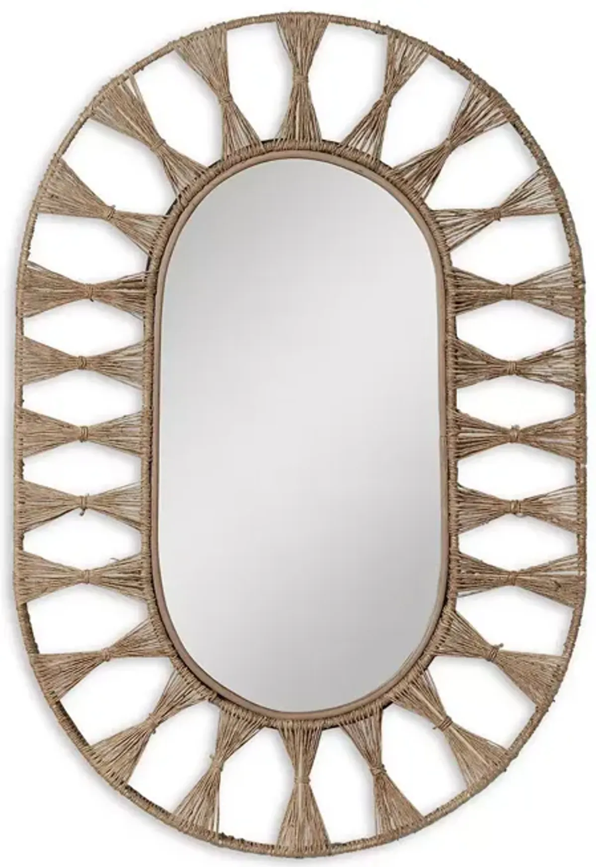 Woven Ojai Oval Mirror 