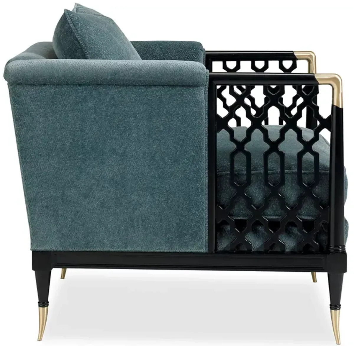 Caracole Lattice Entertain You Accent Chair