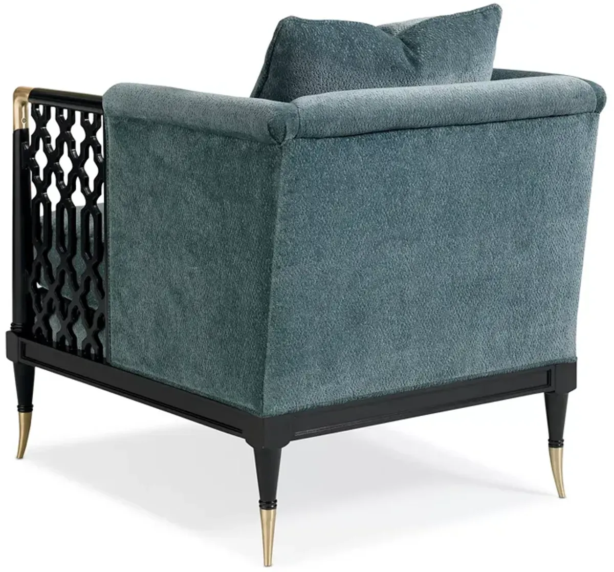 Caracole Lattice Entertain You Accent Chair