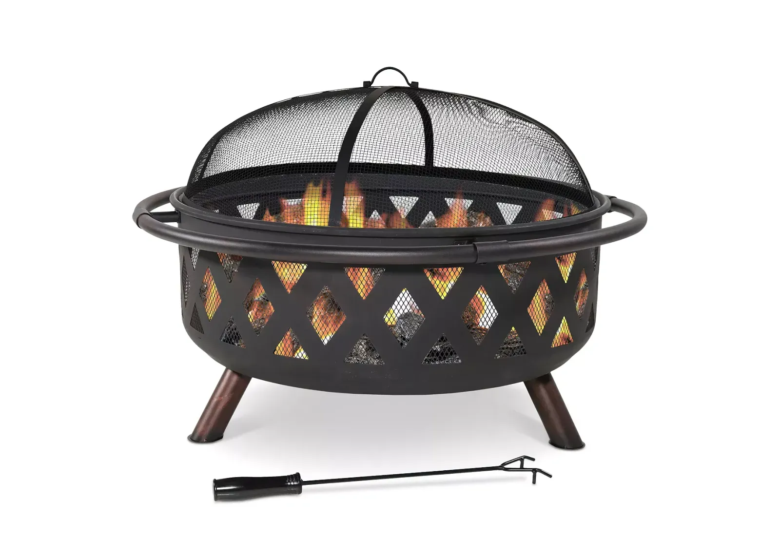 Sunnydaze Decor Crossweave Fire Pit