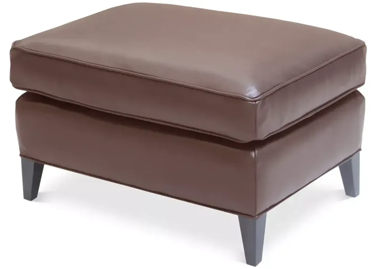 Bloomingdale's Artisan Collection Charlotte Leather Ottoman - Exclusive