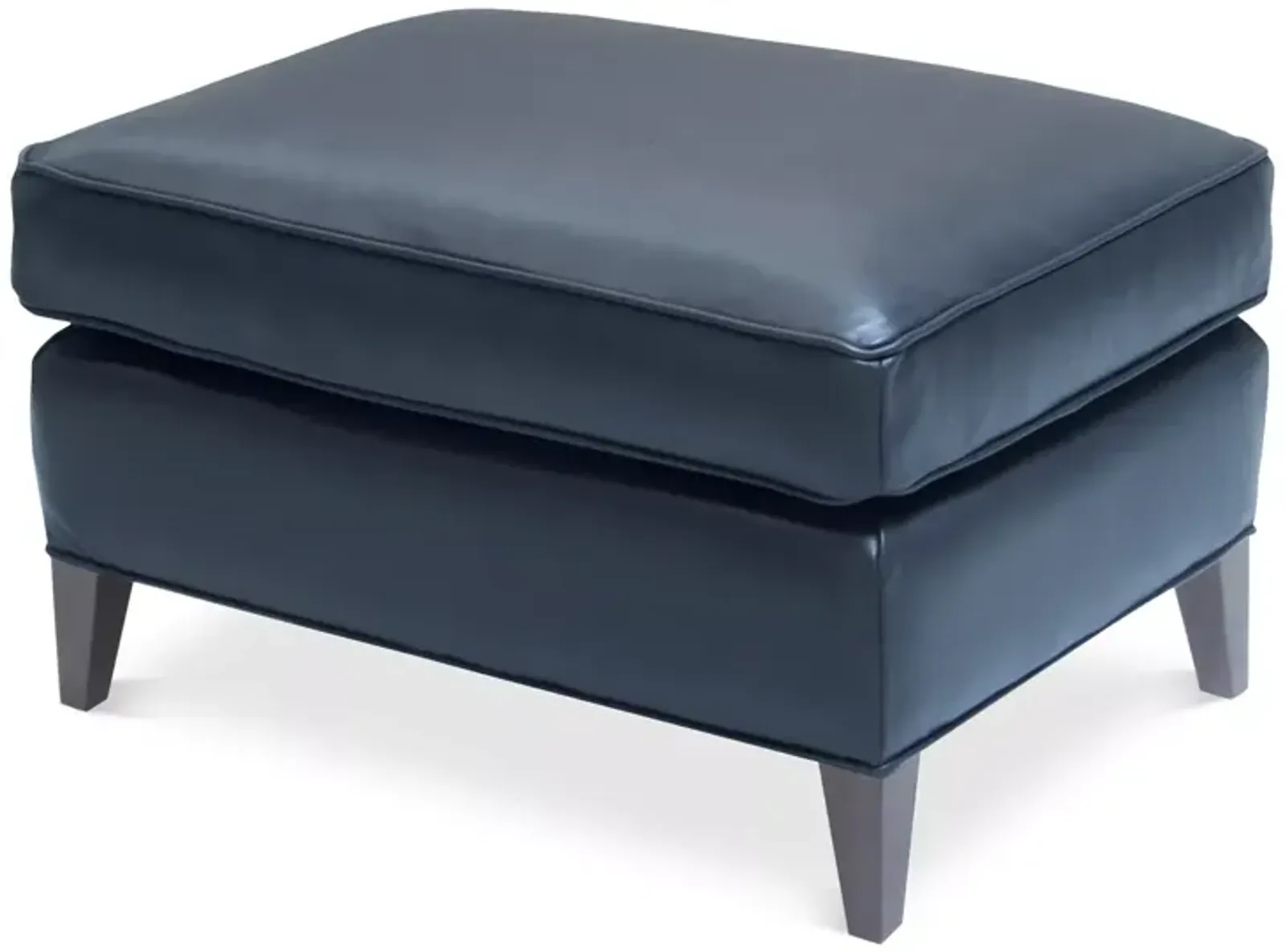 Bloomingdale's Artisan Collection Charlotte Leather Ottoman - Exclusive