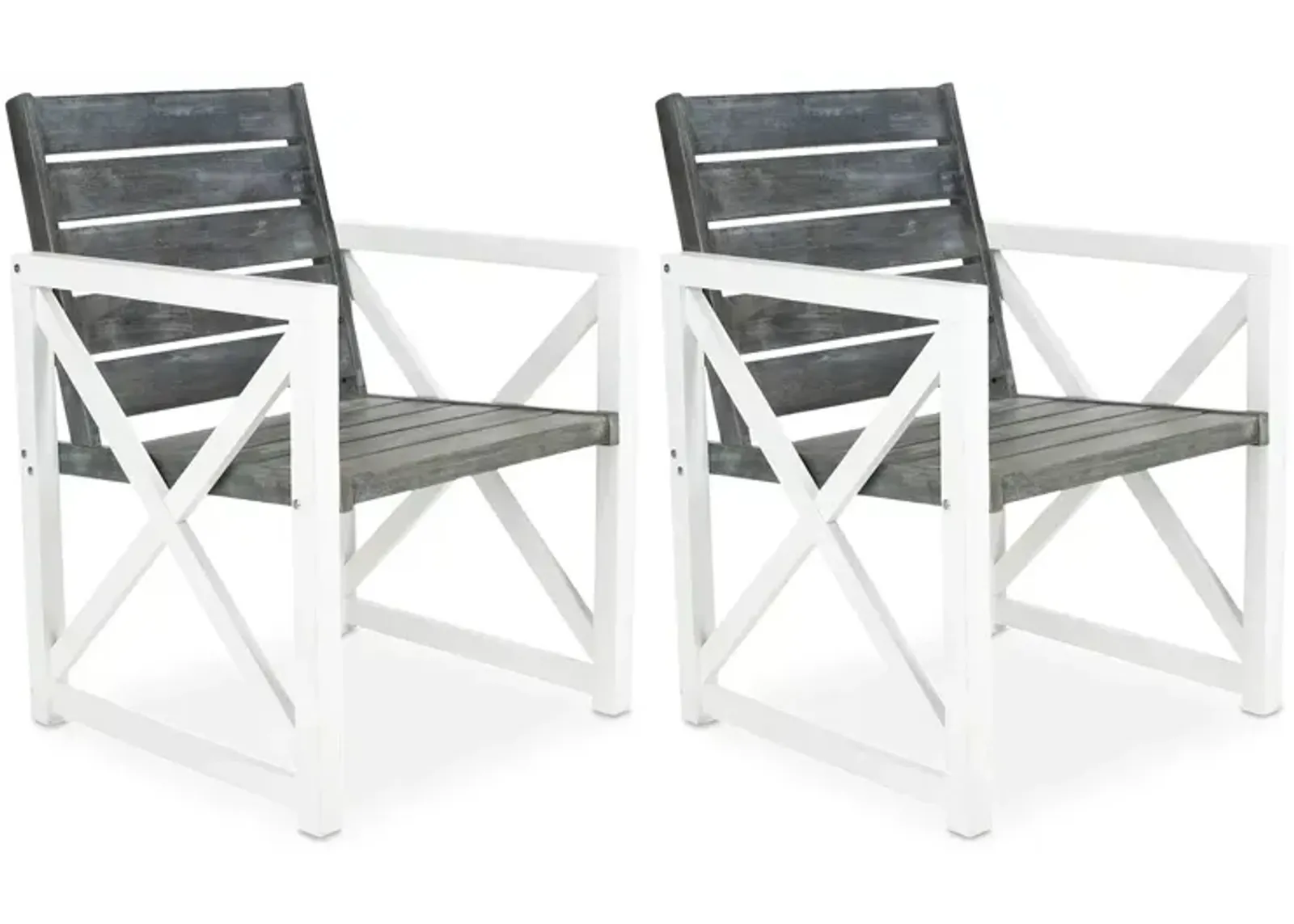 SAFAVIEH Irina Outdoor Arm Chair, Set of 2