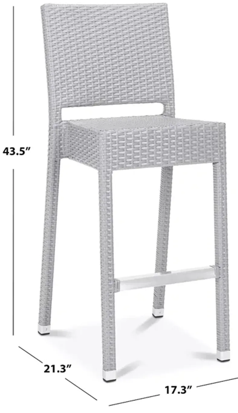 SAFAVIEH Bethel Outdoor Barstool